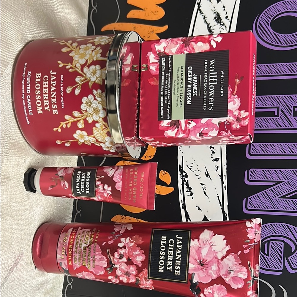 Bath & Body Works Red Body Wash Collection